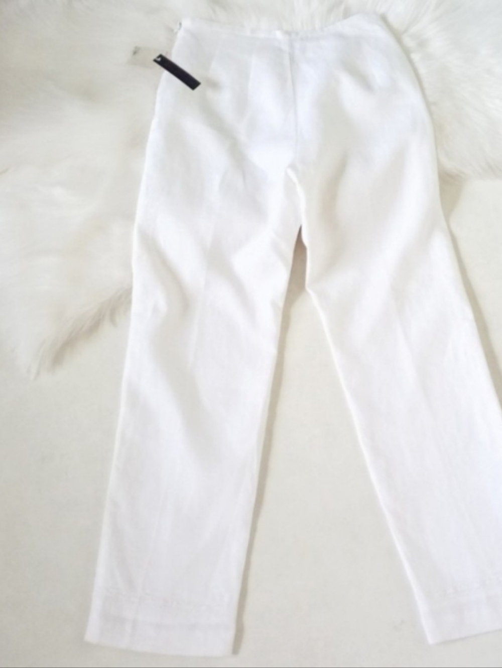 Vintage Straight Leg Women's Pants in White - Picture 3 of 6